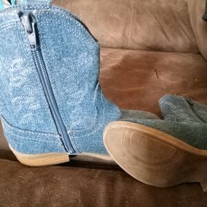 Blue Toddler Boots